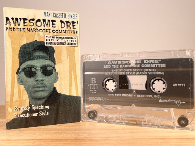 AWESOME DRE AND THE HARDCORE COMMITTEE - executioner style [cassingle] - CASSETTE TAPE