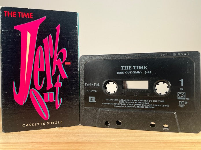 THE TIME - jerk out [cassingle] - CASSETTE TAPE