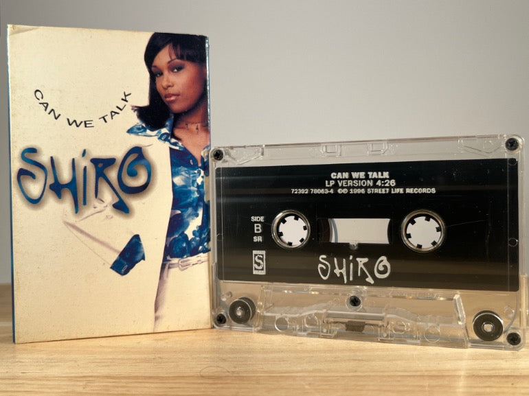 SHIRO - can we talk [cassingle] - CASSETTE TAPE