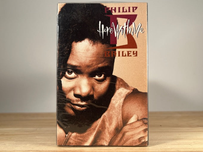 PHILIP BAILEY - here with me [cassingle] - BRAND NEW CASSETTE TAPE