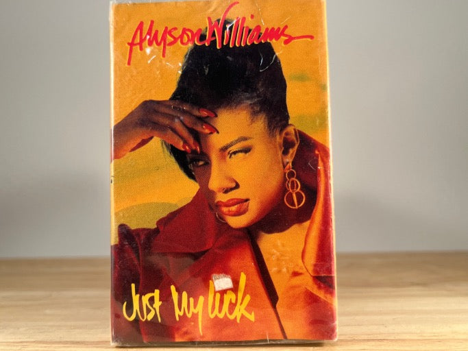 ALYSON WILLIAMS - just my luck [cassingle] - BRAND NEW CASSETTE TAPE