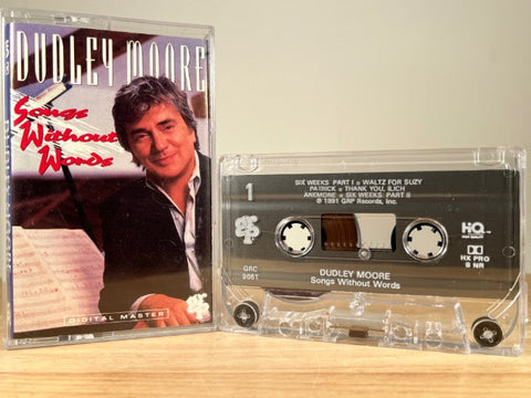 DUDLEY MOORE - songs without words - CASSETTE TAPE