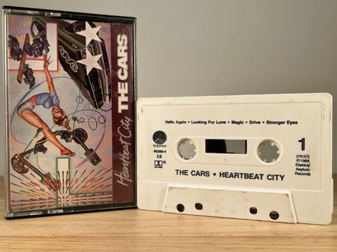 THE CARS - heartbeat city - CASSETTE TAPE