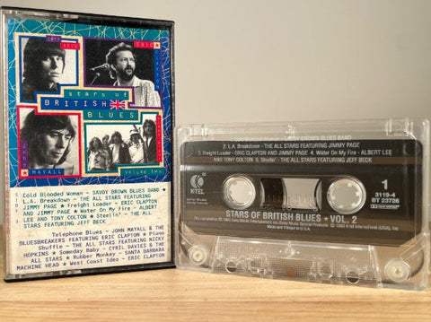 STARS OF BRITISH BLUES - s/t vol.2 - CASSETTE TAPE