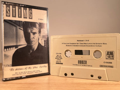 STING - the dream of the blue turtles - CASSETTE TAPE