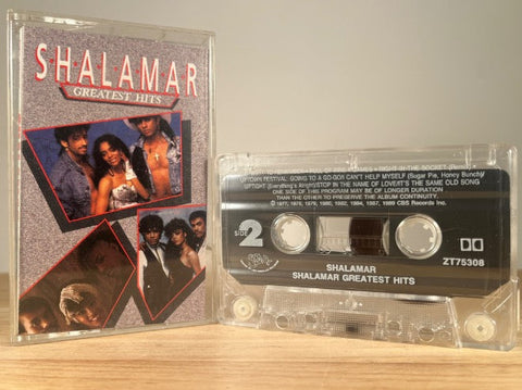 SHALAMAR - greatest hits - CASSETTE TAPE