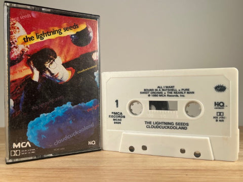 THE LIGHTNING SEEDS - cloudcuckooland - CASSETTE TAPE