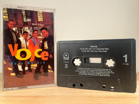 VOYCE - here we are [maxi-single] - CASSETTE TAPE