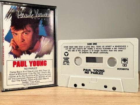PAUL YOUNG - no parlez - CASSETTE TAPE