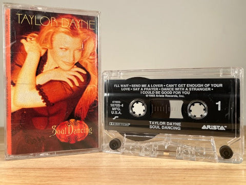 TAYLOR DAYNE - soul dancing - CASSETTE TAPE