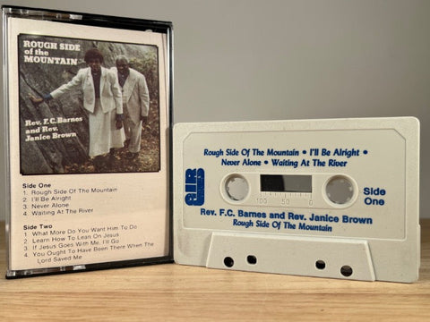 REV. F.C. BARNES & REV. JANICE BROWN - rough side of the mountain - CASSETTE TAPE