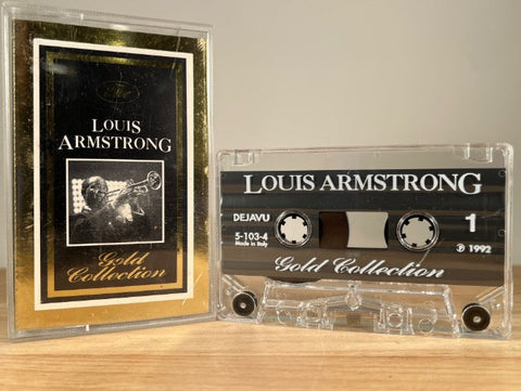 LOUIS ARMSTRONG - gold collection - CASSETTE TAPE