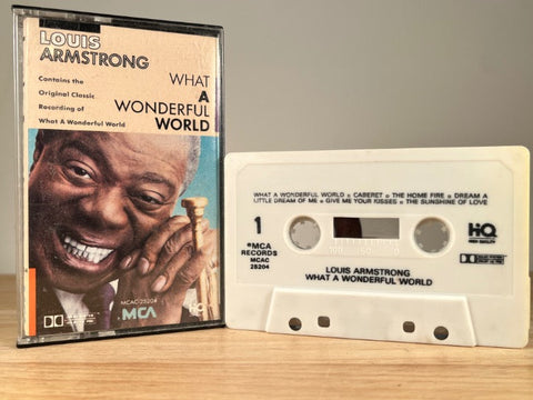 LOUIS ARMSTRONG - what a wonderful world - CASSETTE TAPE-2