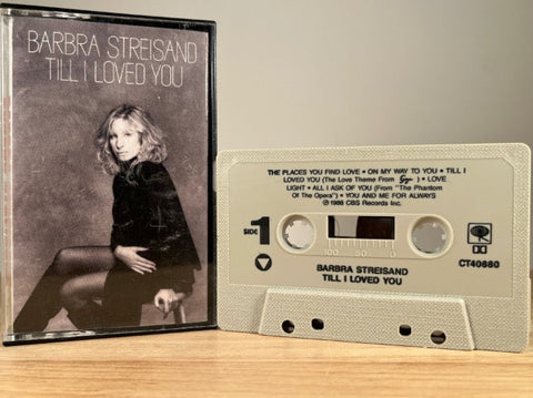 BARBRA STREISAND - till i loved you - CASSETTE TAPE