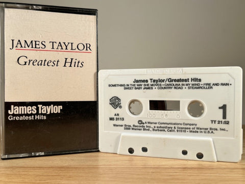 JAMES TAYLOR - greatest hits - CASSETTE TAPE