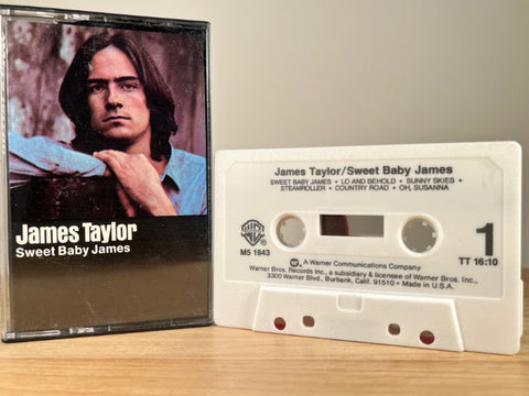 JAMES TAYLOR - sweet baby james - CASSETTE TAPE