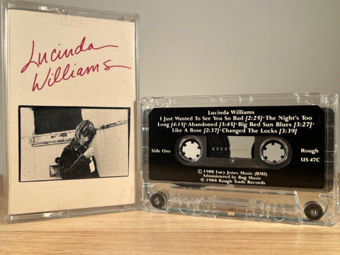 LUCINDA WILLIAMS - lucinda williams - CASSETTE TAPE
