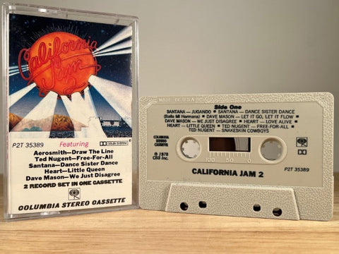 CALIFORNIA JAM 2 - various artists - CASSETTE TAPE