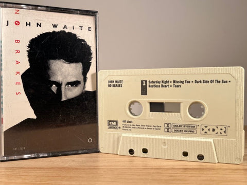 JOHN WAITE - no breaks - CASSETTE TAPE