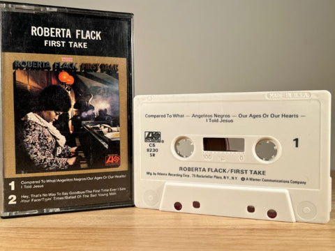 ROBERTA FLACK - first take - CASSETTE TAPE