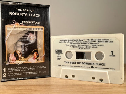 ROBBIE FLACK - the best of roberta flack - CASSETTE TAPE