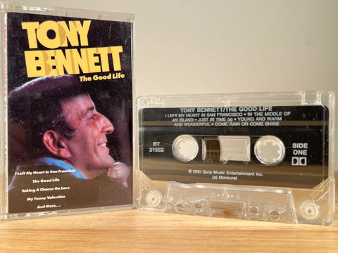 TONY BENNETT - the good life - CASSETTE TAPE