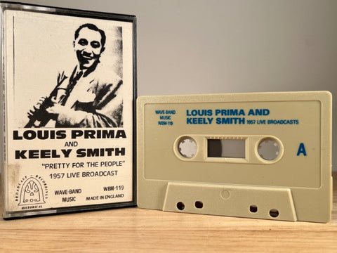 LOUIS PRIMA & KEELY SMITH - pretty for the people (1957 live broadcast) - CASSETTE TAPE