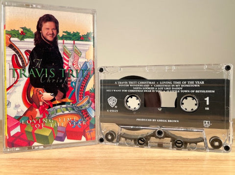 TRAVIS TRITT - a travis tritt christmas - CASSETTE TAPE