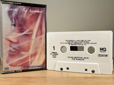 OLIVIA NEWTON-JOHN - the rumour - CASSETTE TAPE