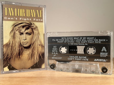TAYLOR DAYNE - can't fight fate - CASSETTE TAPE
