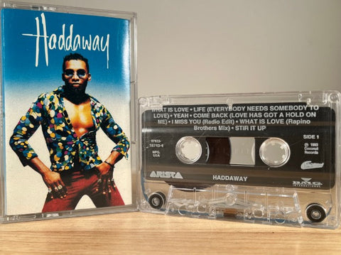 HADDAWAY - s/t - CASSETTE TAPE
