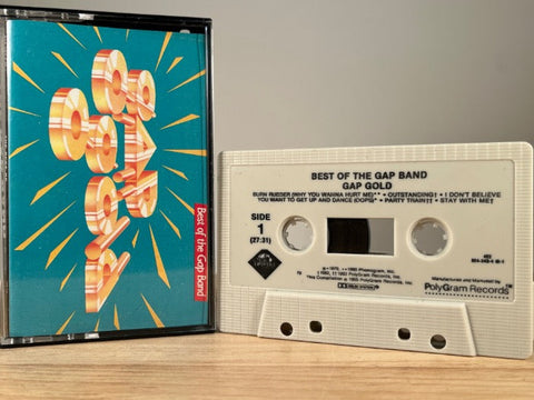 THE GAP BAND - best of - CASSETTE TAPE