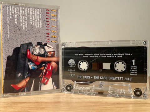 THE CARS - greatest hits - CASSETTE TAPE