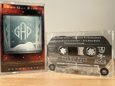 THE GAP BAND - round trip - CASSETTE TAPE