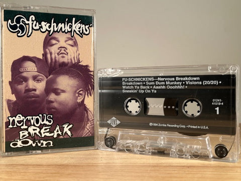 FU-SCHNICKENS - nervous breakdown - CASSETTE TAPE