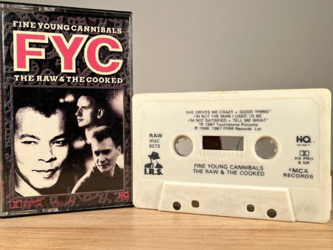 FINE YOUNG CANNIBALS - the raw & the cooked - CASSETTE TAPE