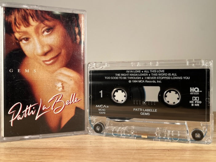 PATTI LABELLE - gems - CASSETTE TAPE