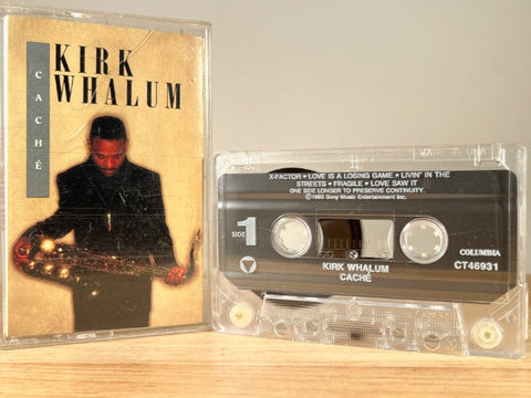 KIRK WHALUM - caché - CASSETTE TAPE