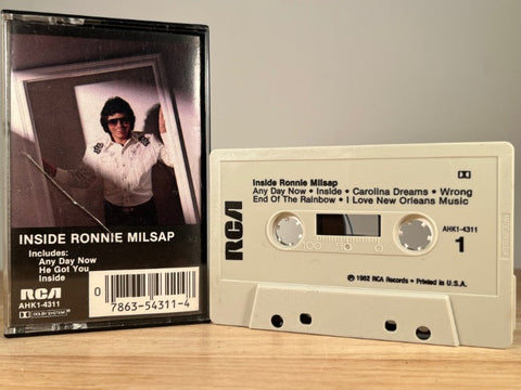 RONNIE MILSAP - inside - CASSETTE TAPE