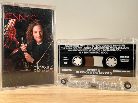 KENNY G - classics in the key of g - CASSETTE TAPE