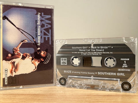 MAZE FEATURING FRANKIE BEVERLY - southern girl - CASSETTE TAPE