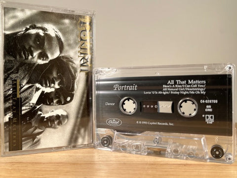 PORTRAIT - all that matters - CASSETTE TAPE