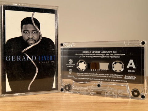 GERALD LEVERT - groove on - CASSETTE TAPE