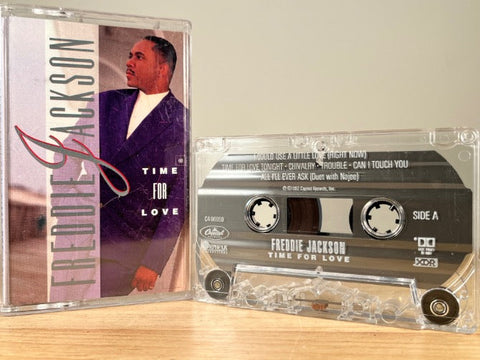 FREDDIE JACKSON - time for love - CASSETTE TAPE