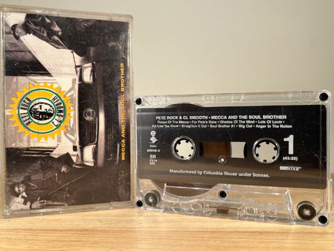 PETE ROCK & CL SMOOTH - mecca and the soul brother - CASSETTE TAPE