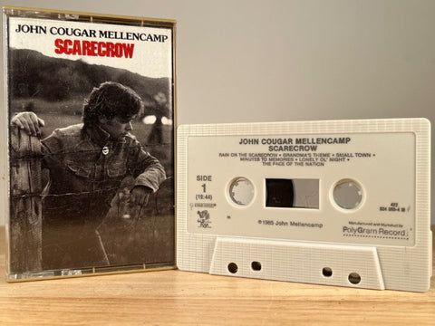 JOHN COUGAR MELLENCAMP - scarecrow - CASSETTE TAPE