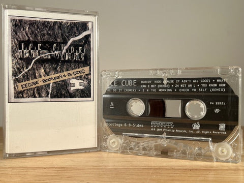 ICE CUBE - bootlegs & b-sides - CASSETTE TAPE.