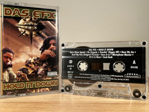 DAS EFX - hold it down - CASSETTE TAPE.