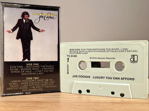 JOE COCKER - luxury you can afford - CASSETTE TAPE
