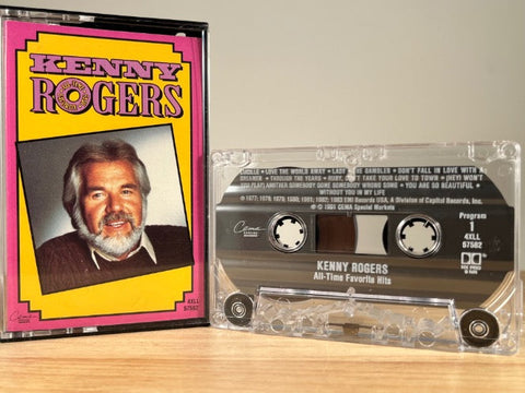 KENNY ROGERS - all time favorite hits - CASSETTE TAPE